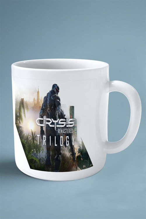 Art hedi̇ye crysis Baskılı Kupa Bardak Çift Taraflı Baskı Kişiye Özel model 1