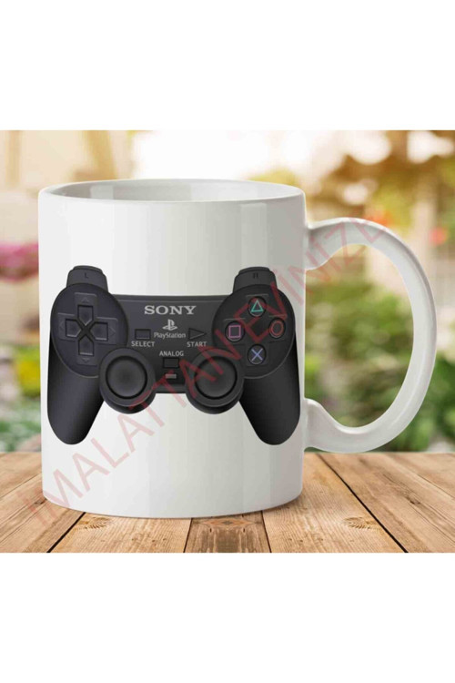 Art hedi̇ye Playstation Iki Tarafı Baskılı Kupa Bardak