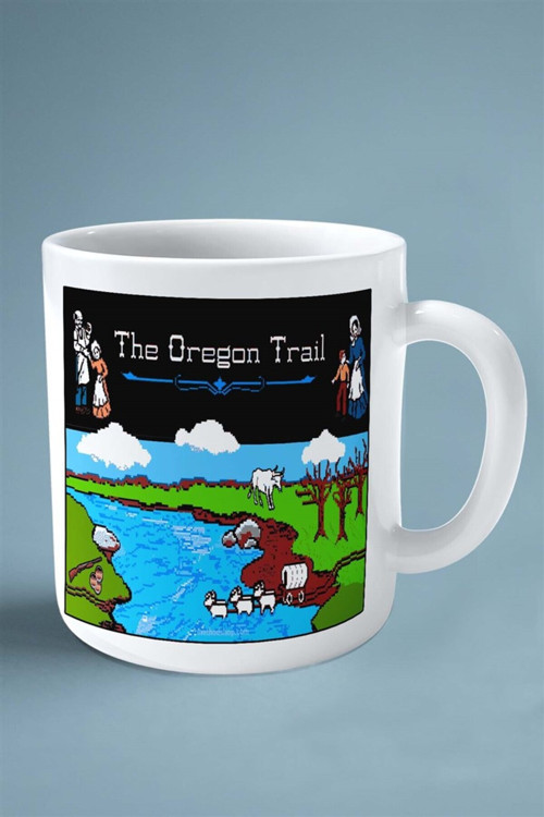 Art hedi̇ye the oregont rail Oyun Baskılı Kupa Bardak Çift Taraflı Baskı Kişiye Özel model 2