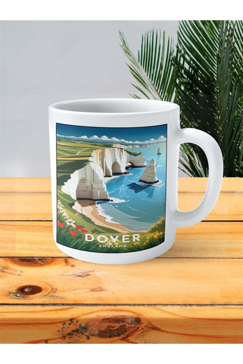 Art hedi̇ye dover Baskılı Kupa Bardak Kişiye Özel desen