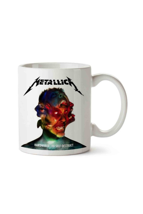Art hedi̇ye Metallica Hardwired Iki Tarafı Baskılı Kupa Bardak