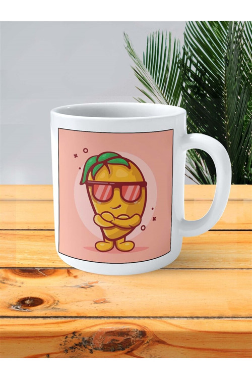 Art hedi̇ye mango Baskılı Kupa Bardak Kişiye Özel desen 3