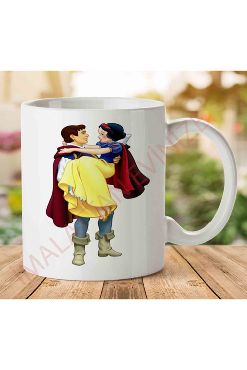 Art hedi̇ye A2558 Snow White İki Tarafı Baskılı Kupa Bardak