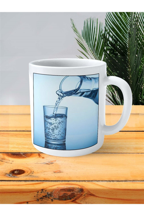 Art hedi̇ye su Baskılı Kupa Bardak Kişiye Özel desen 1
