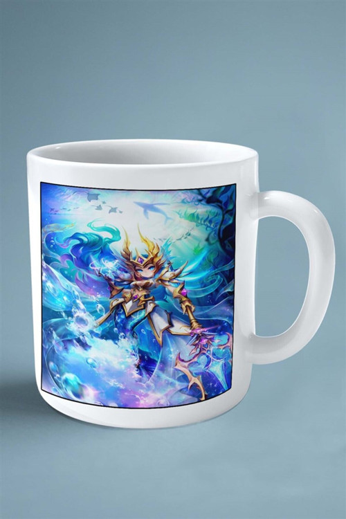 Art hedi̇ye summoners war oyun Baskılı Kupa Bardak Çift Taraflı Baskı Kişiye Özel model 2