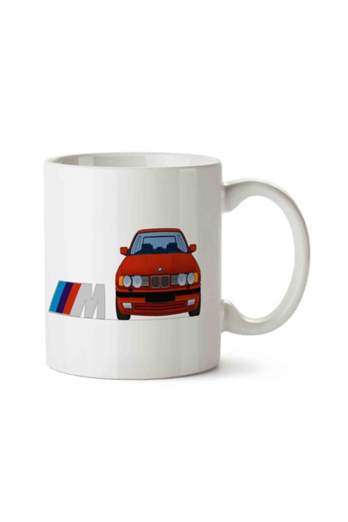 Art hedi̇ye Bmw 3m Iki Tarafı Baskılı Kupa Bardak