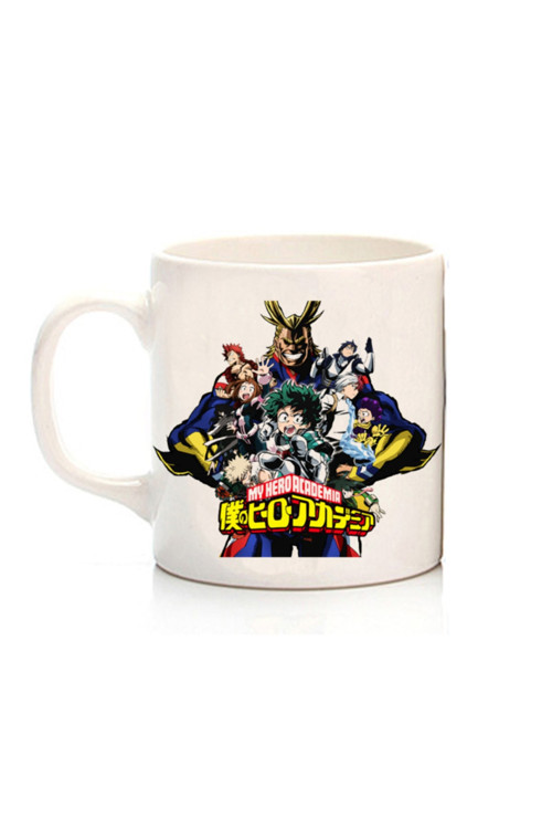 Art hedi̇ye Anime My Hero Academia Iki Tarafı Baskılı Kupa Bardak