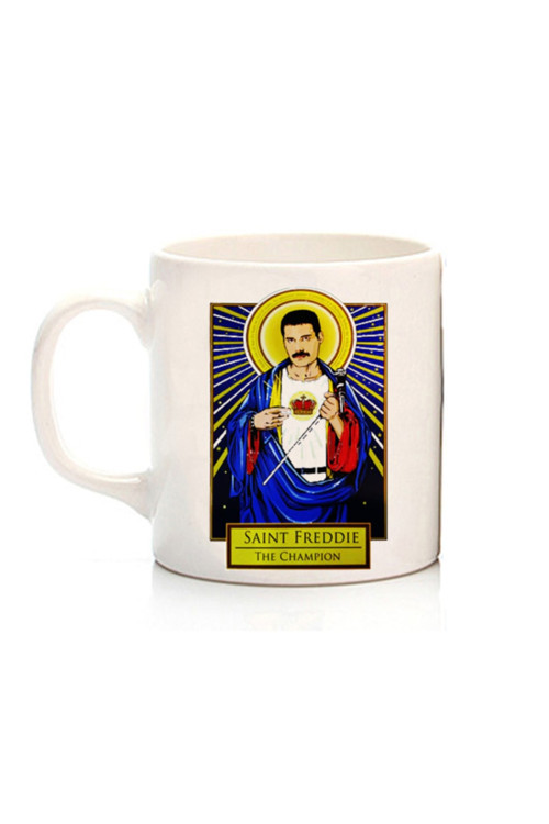 Art hedi̇ye Freddie Mercury Fiction Saint Mia Saint Jules Iki Tarafı Baskılı Kupa Bardak