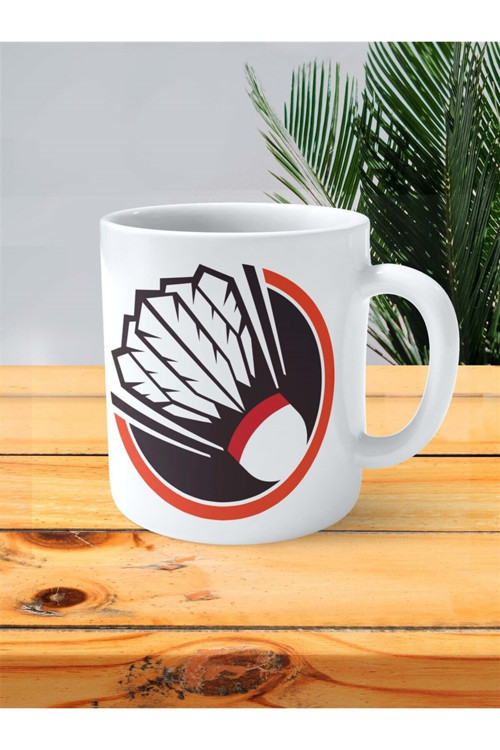 Art hedi̇ye badminton Baskılı Kupa Bardak Kişiye Özel Model 9