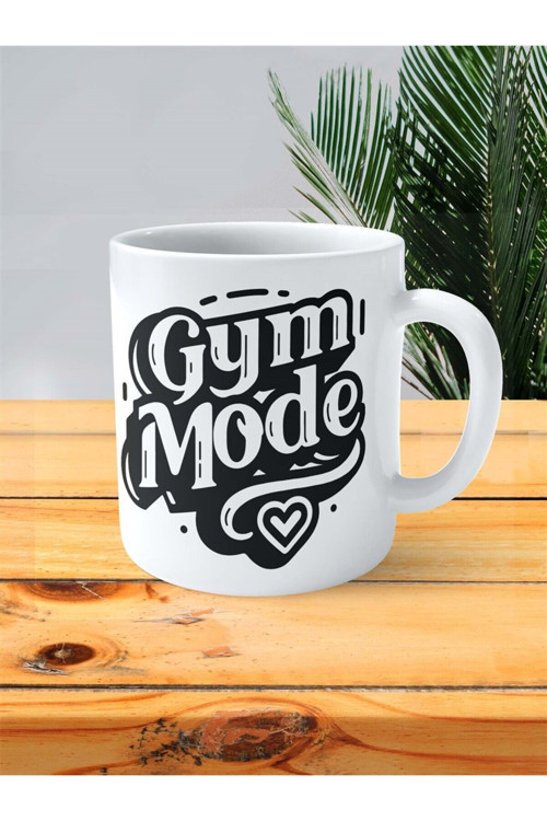 Art hedi̇ye fitness Baskılı Kupa Bardak Kişiye Özel Model 3