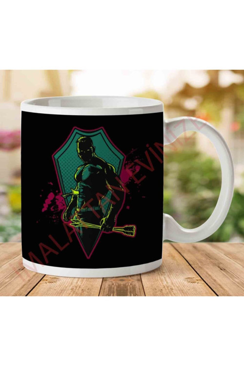 Art hedi̇ye Resurrected Arrow Iki Tarafı Baskılı Kupa Bardak