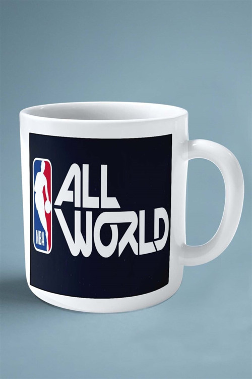 Art hedi̇ye nba allworld Mobil Oyun Baskılı Kupa Bardak Çift Taraflı baskı kişiye özel model 1