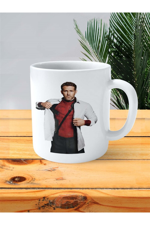 Art hedi̇ye Ryan Reynolds Baskılı Kupa Bardak Kişiye Özel Model 1