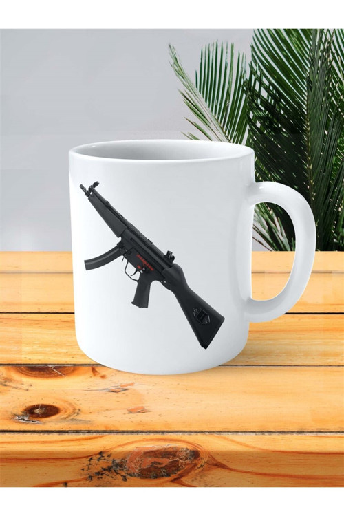 Art hedi̇ye mp-5 Baskılı Kupa Bardak Kişiye Özel Model 2
