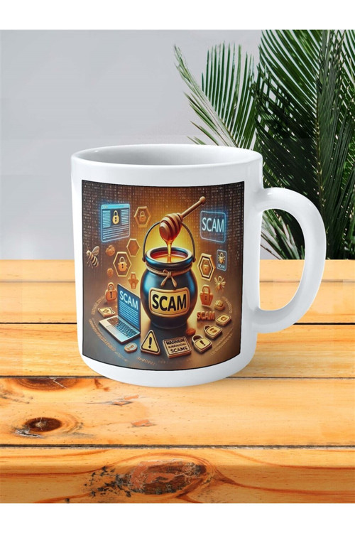 Art hedi̇ye honeypot Baskılı Kupa Bardak Kişiye Özel desen 3