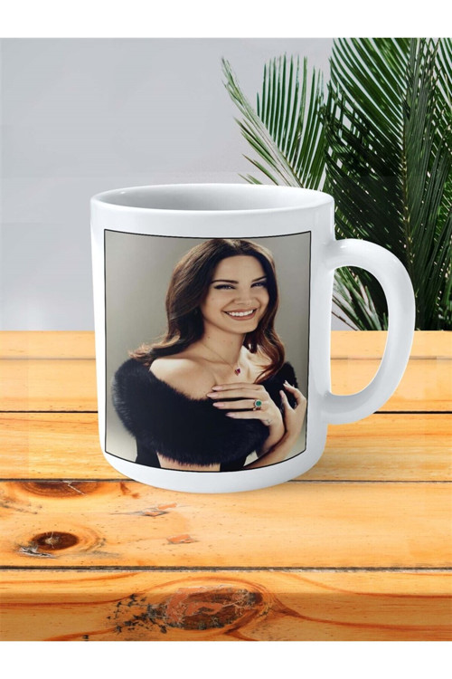 Art hedi̇ye lana del rey Baskılı Kupa Bardak Kişiye Özel desen 3