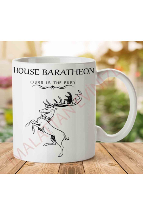 Art hedi̇ye House Baratheon Iki Tarafı Baskılı Kupa Bardak