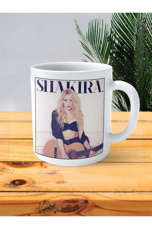 Art hedi̇ye Shakira şakira Baskılı Kupa Bardak Kişiye Özel desen 2