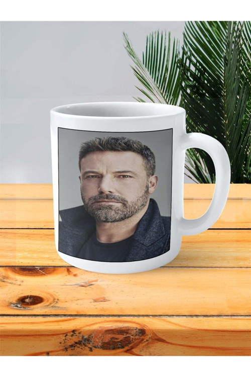 Art hedi̇ye Ben Affleck Baskılı Kupa Bardak Kişiye Özel desen 1