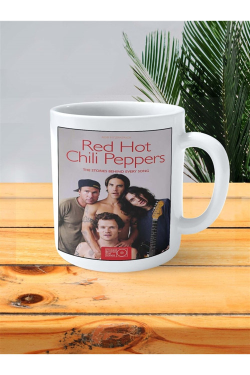 Art hedi̇ye Red Hot Chili Peppers Baskılı Kupa Bardak Kişiye Özel desen 1