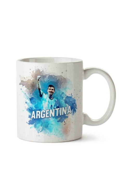 Argentina Messi Barcelona Tasarım Kupa Bardak