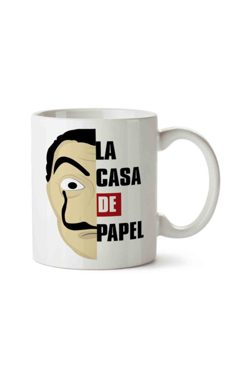 Art hedi̇ye La Casa De Papel Salvador Dali Kupa Bardak