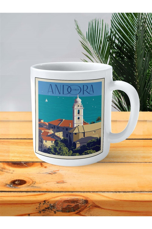 Art hedi̇ye andora Baskılı Kupa Bardak Kişiye Özel desen