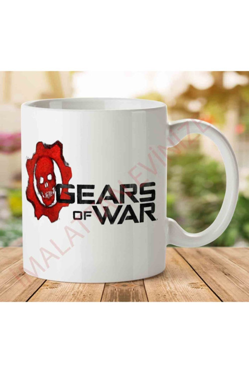 Art hedi̇ye A2407 Gears of War İki Tarafı Baskılı Kupa Bardak