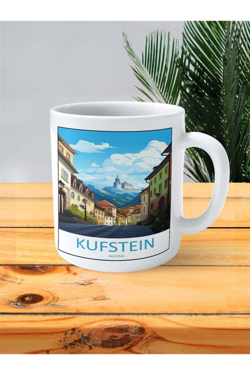 Art hedi̇ye kufstein Baskılı Kupa Bardak Kişiye Özel desen