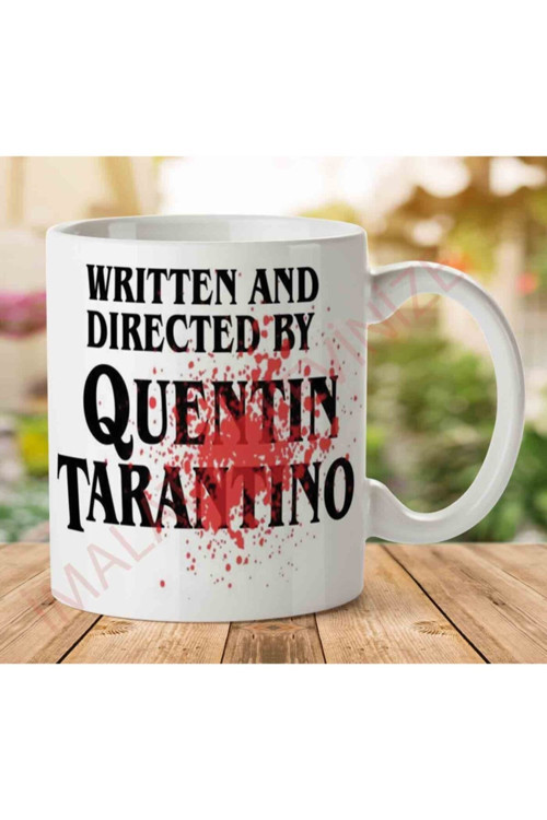 Art hedi̇ye Quentin Tarantino Kan Iki Tarafı Baskılı Kupa Bardak