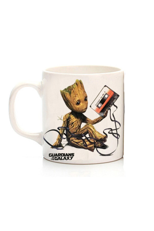 Art hedi̇ye Guardians Of The Galaxy - Groot Caset Iki Tarafı Baskılı Kupa Bardak