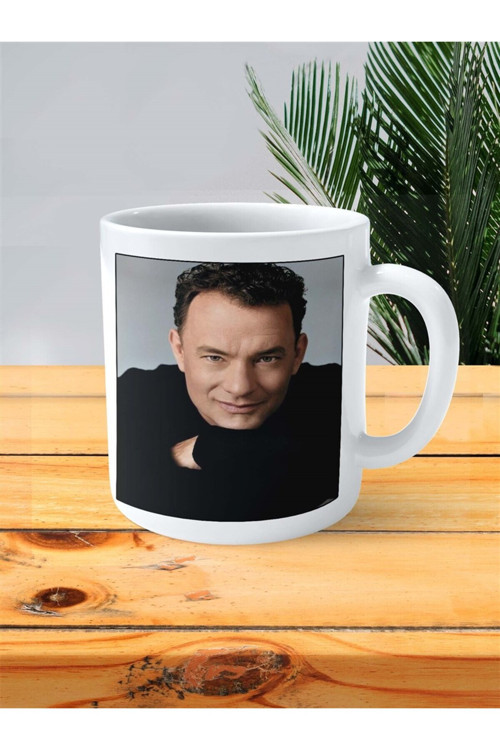 Art hedi̇ye Tom hanks Baskılı Kupa Bardak Kişiye Özel desen 3
