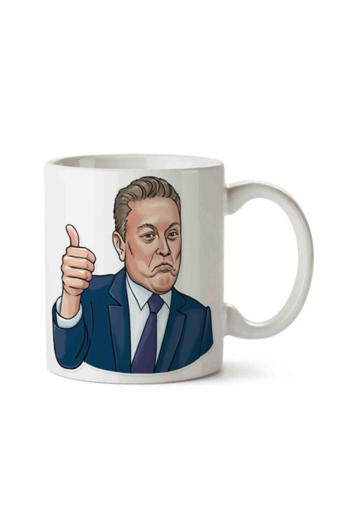 Art hedi̇ye Elon Musk Valla Bravo Aferin Kupa Bardak