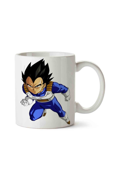 Art hedi̇ye Vegeta Uçuş iki Tarafı Baskılı Kupa Bardak