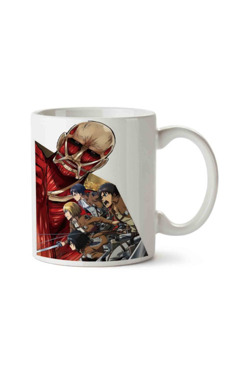 Art hedi̇ye SHINGEKI NO KYOJIN İki Tarafı Baskılı Kupa Bardak.jpg