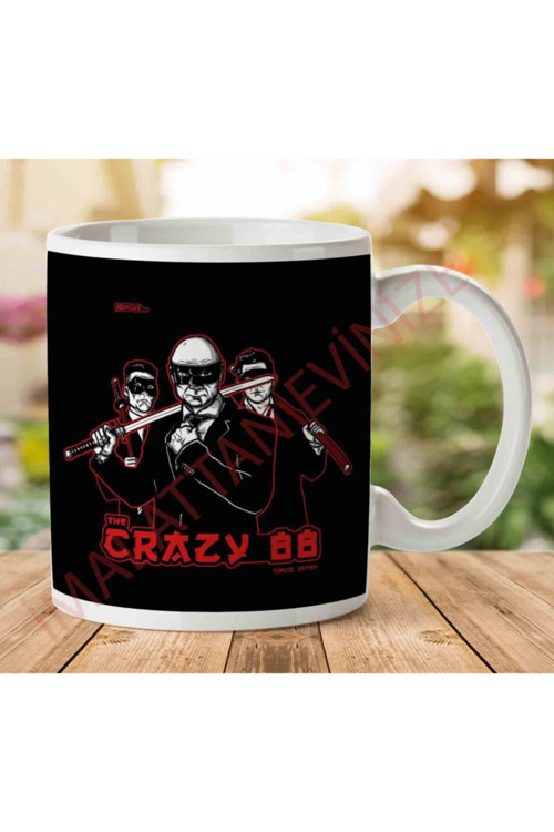 Art hedi̇ye Join The Gang Crazy 88 Kill Bill Iki Tarafı Baskılı Kupa Bardak