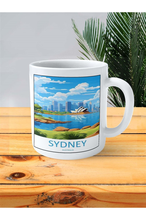 Art hedi̇ye sydney Baskılı Kupa Bardak Kişiye Özel desen