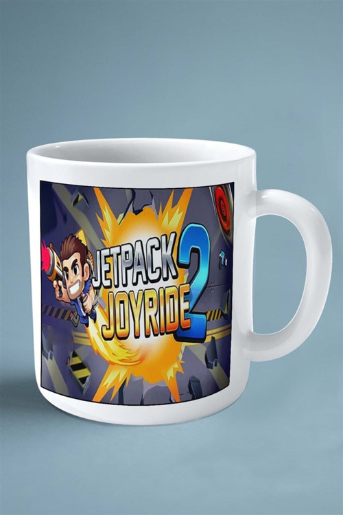 Art hedi̇ye jetpack joyride Mobil Oyun Baskılı Kupa Bardak Çift Taraflı baskı kişiye özel model 3