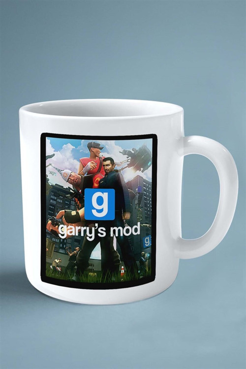 Art hedi̇ye Garry's Mod Oyun Baskılı Kupa Bardak Çift taraflı Kişiye Özel model 5