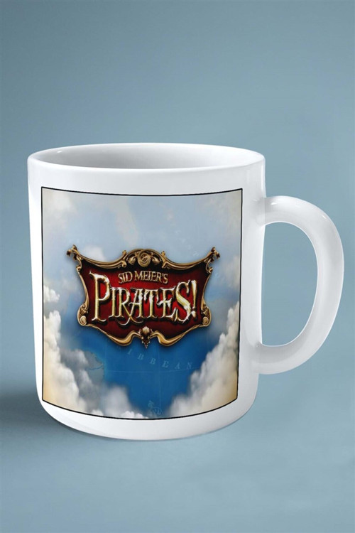 Art hedi̇ye pirates Oyun Baskılı Kupa Bardak Çift Taraflı Baskı Kişiye Özel model 3