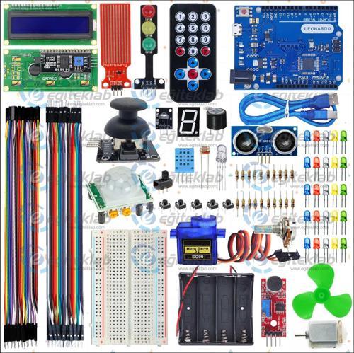 Arduino Leonardo Süper Başlangıç Seti