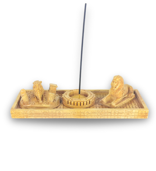 Antik Mısır Sphinx Çubuk Tütsülük ve Tealight