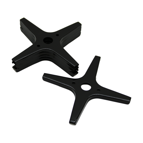 5 ADET SİYAH ARTI MODEL CEZVELİK OCAK KÜÇÜLTÜCÜ EMAYE 