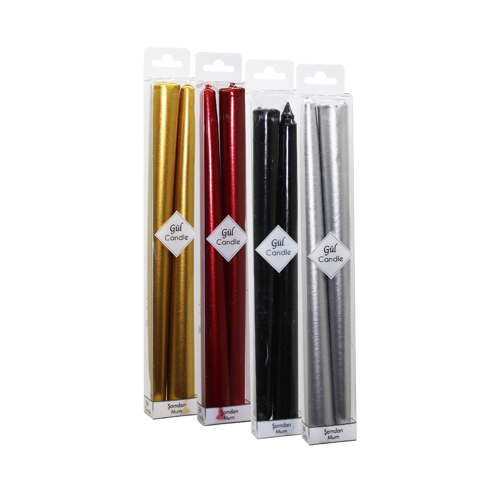 2 PARÇA  YALDIZ ŞAMDAN MUM 