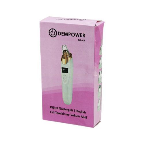 CİLT BAKIM ALETİ VAKUM AKNE- GÖZENEK- SİYAH NOKTA TEMİZLEME USB ŞARJ - 5BAŞLIK DİJİTAL G.- 3KADEME HIZ 