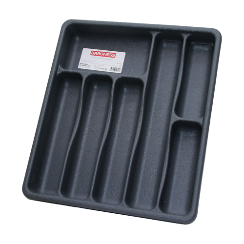 GRİ - 7 BÖLMELİ ÇEKMECE İÇİ KAŞIKLIK 