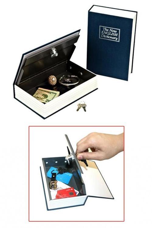 Kitap Görünümlü Gizli Kasa