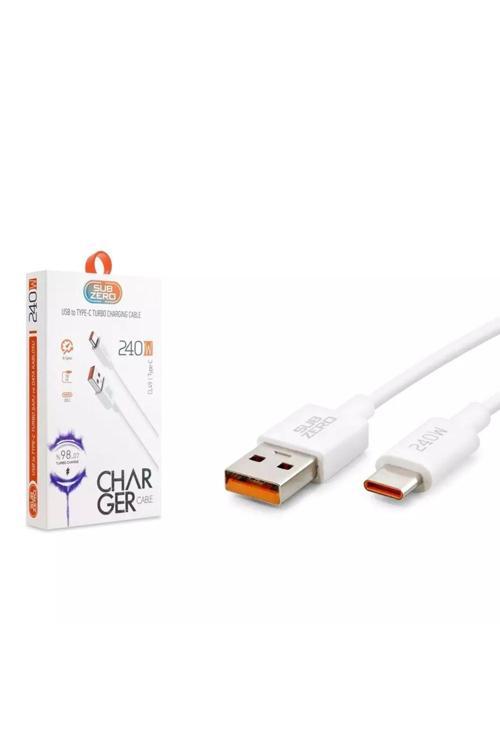 Vivo X100 Uyumlu 240 W Type-C Hızlı Şarj Data Kablosu 1Mt ( Saliseli Orginal )