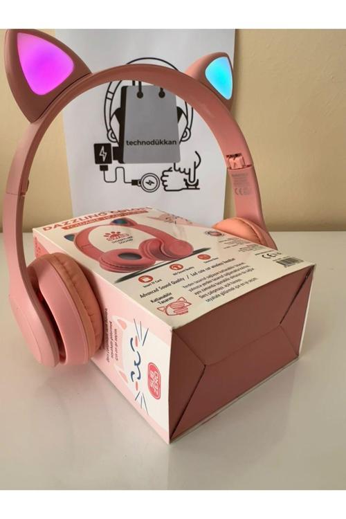 Bluetooth Kedi Kulaklık Katlanabilir Kulaklık