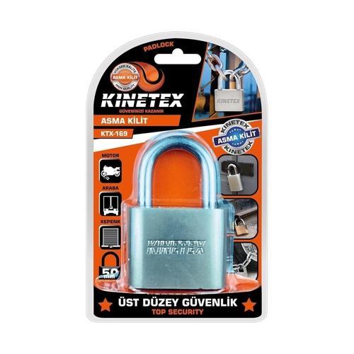 Kinetex 50mm Asma Kilit | Dayanıklı Metal Güvenlik Kilidi